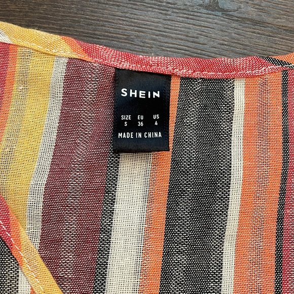 🩷🤍RUFFLE SLEEVE BLOUSE🧡💛 - Picture 7 of 7